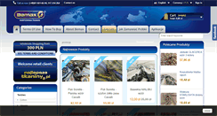 Desktop Screenshot of bemax.pl
